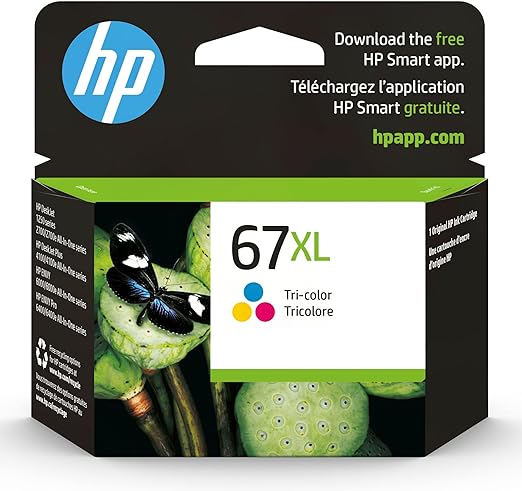 HP 67XL Tri-color High-yield Ink Cartridge